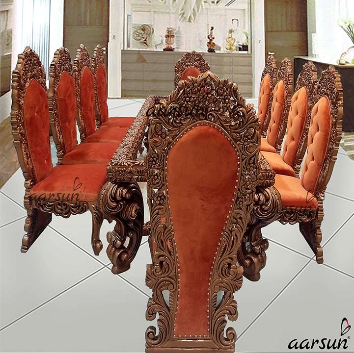 Victorian Style Dining Set 10 Seater view 7