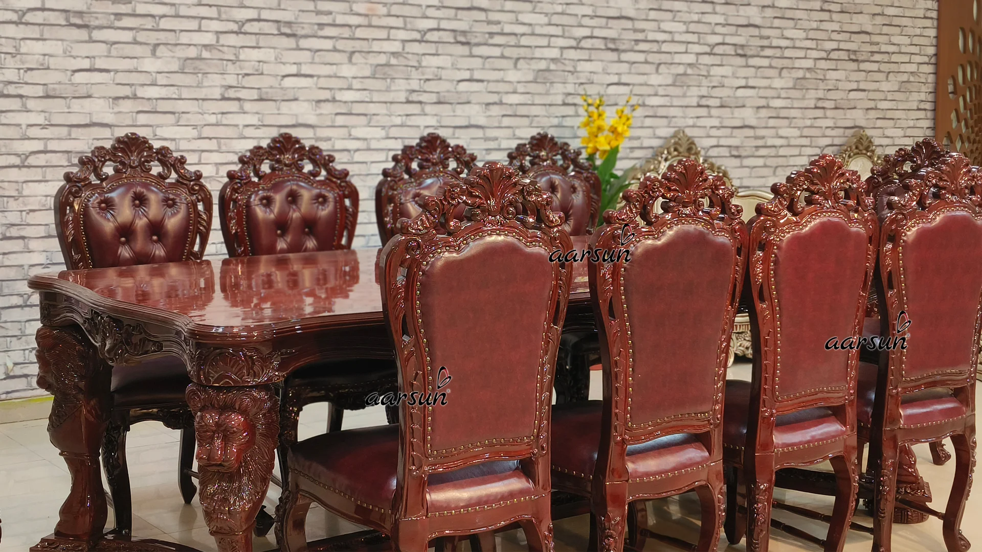 10-Seater Dining Set Built for Lifetime view 3