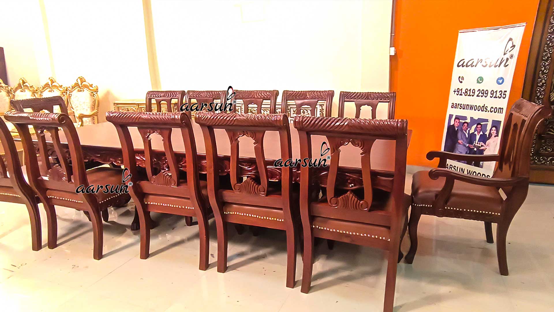 12 seater Premium Dining Set view 5