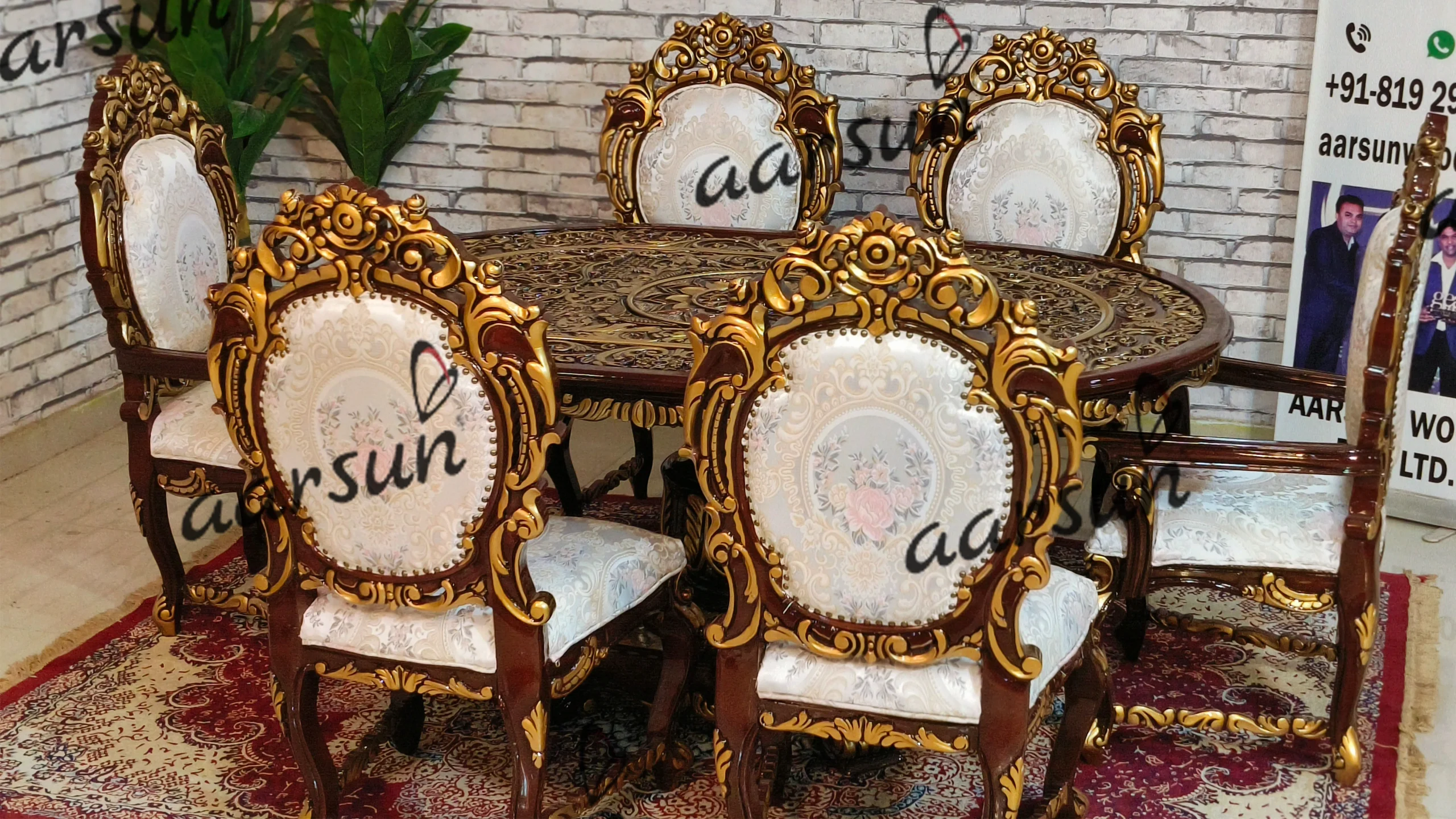 6 Seater Dining Set view 6