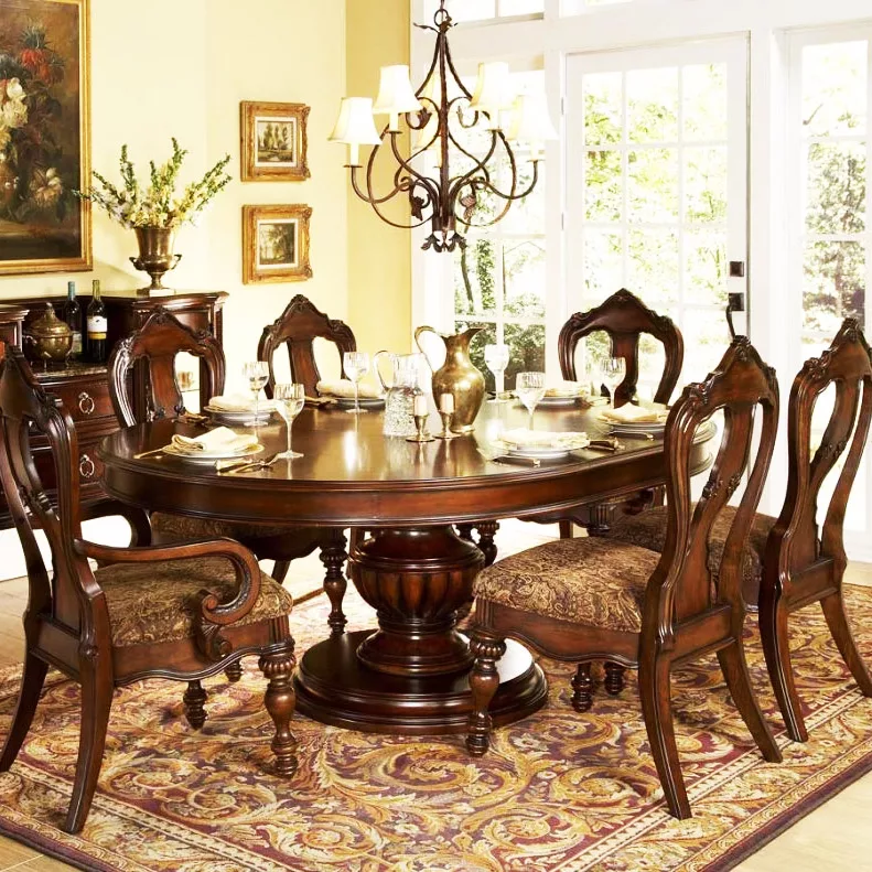 6 Seater Wooden Dining Furniture for home