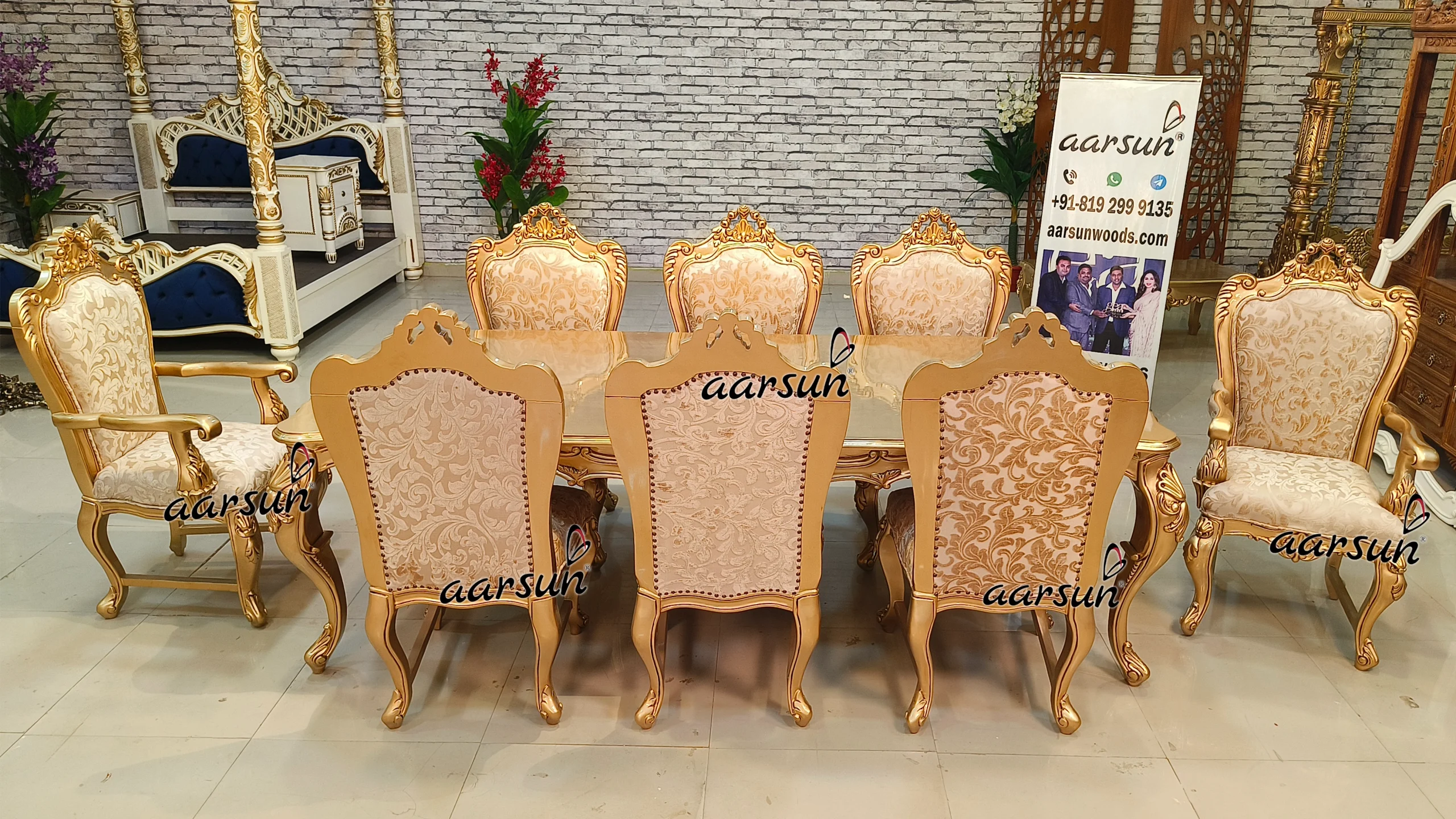 8 Seater Royal Dining Set