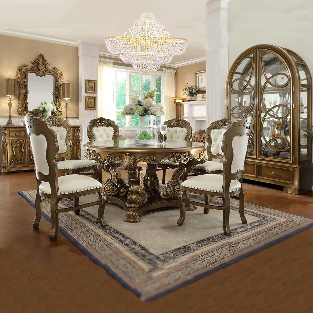 Handcrafted Wooden Dining Set