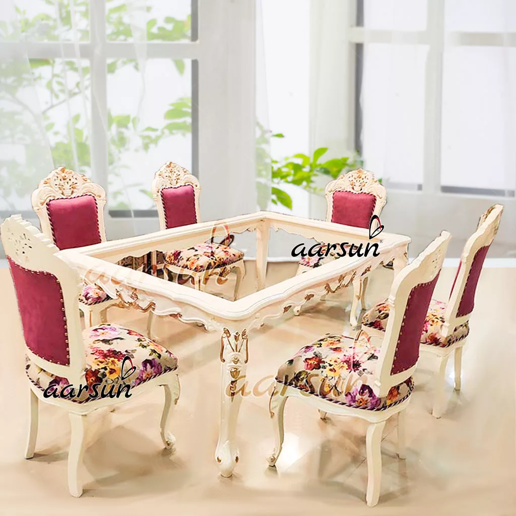 Luxurious 6 Seater Dining Set