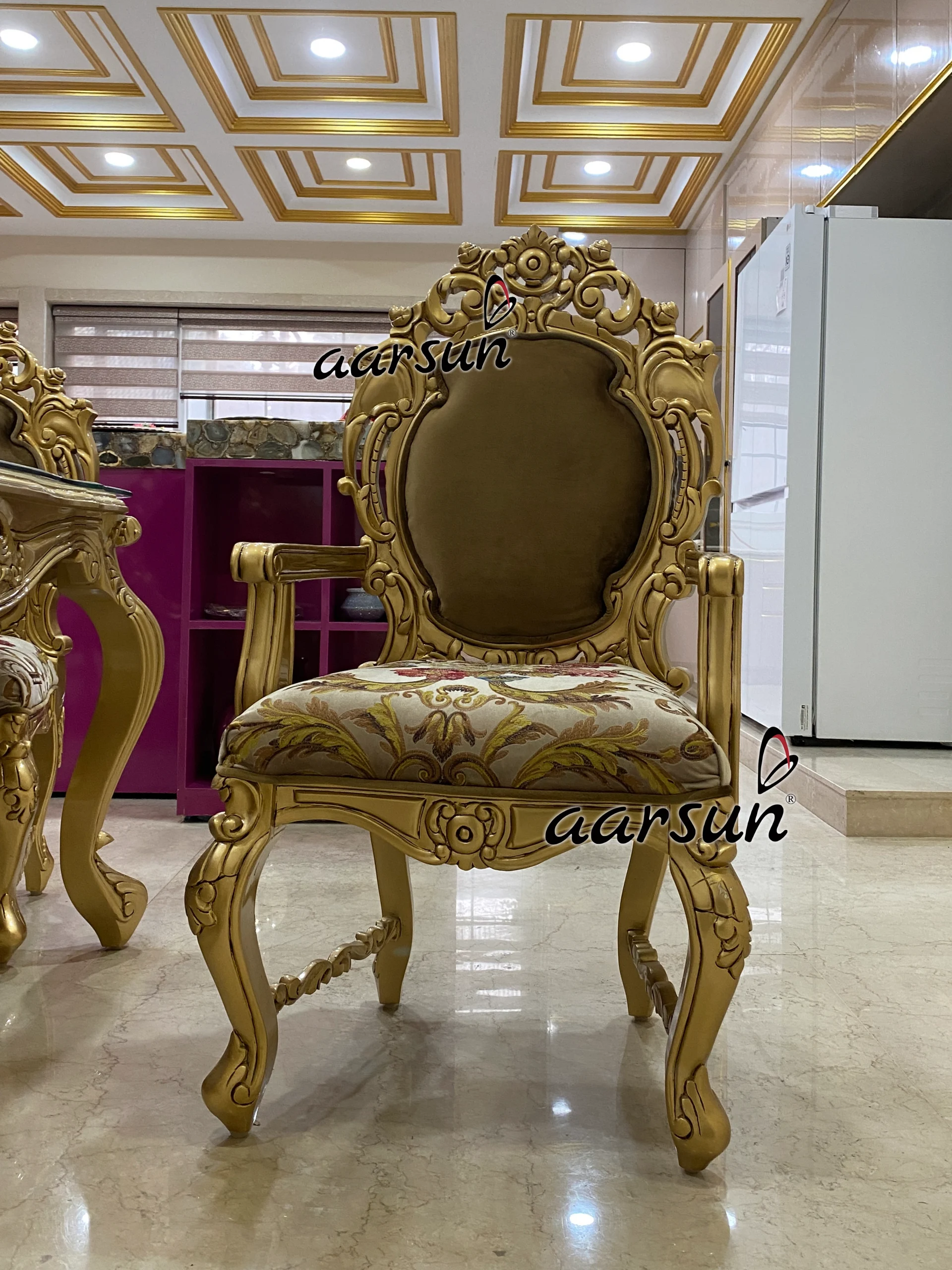 Premium 6-Seater Dining Table Set view 4