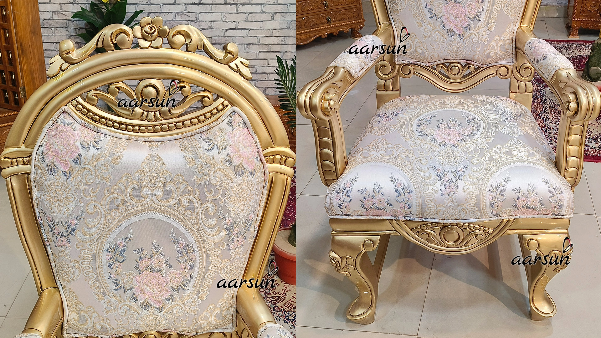 Victorian- Classical 8 seater Dining Set view 8