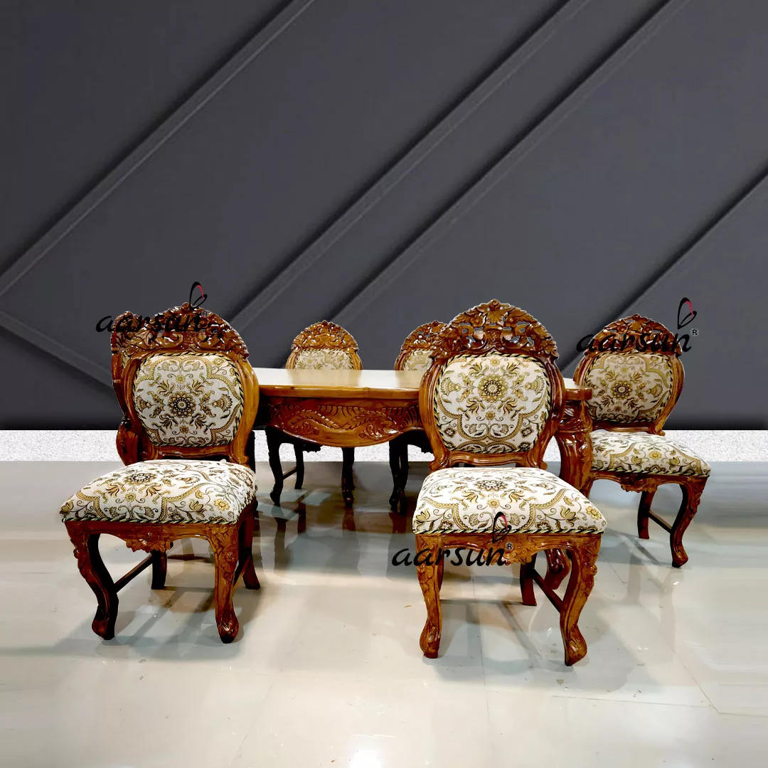 Wooden Dining Table Chair Set